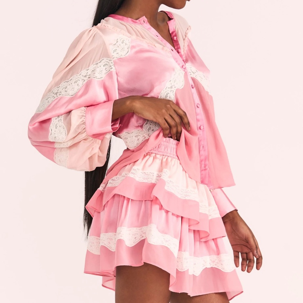SOLD ON DP || NWT - love shack fancy set!